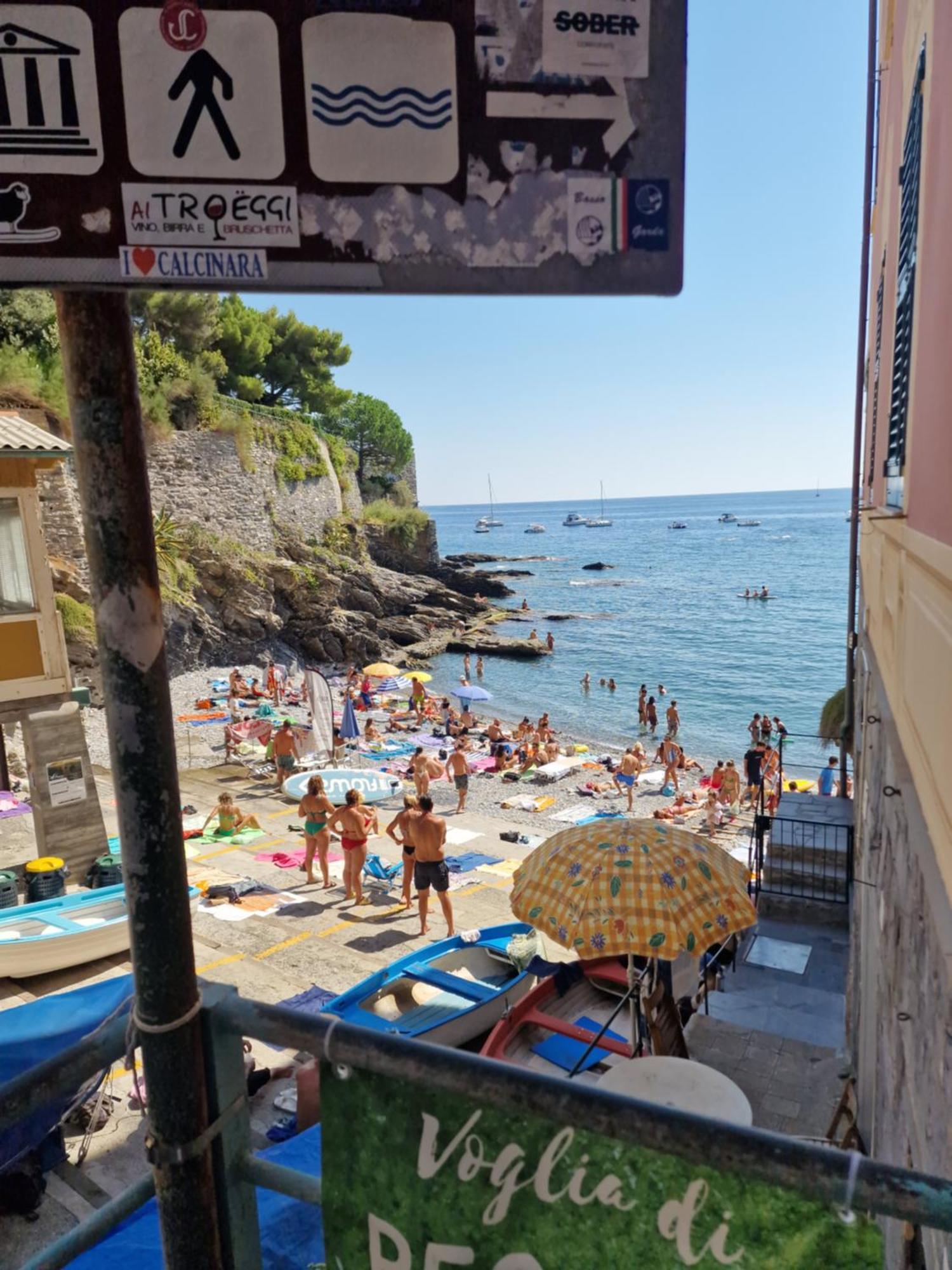 La Perla Bianca Appartement Genua Buitenkant foto