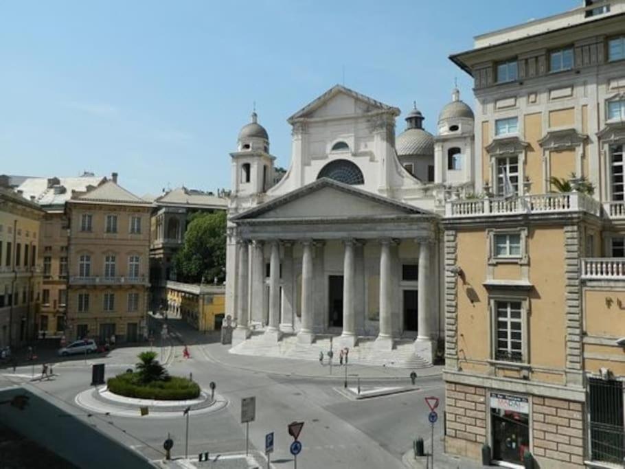 La Perla Bianca Appartement Genua Buitenkant foto