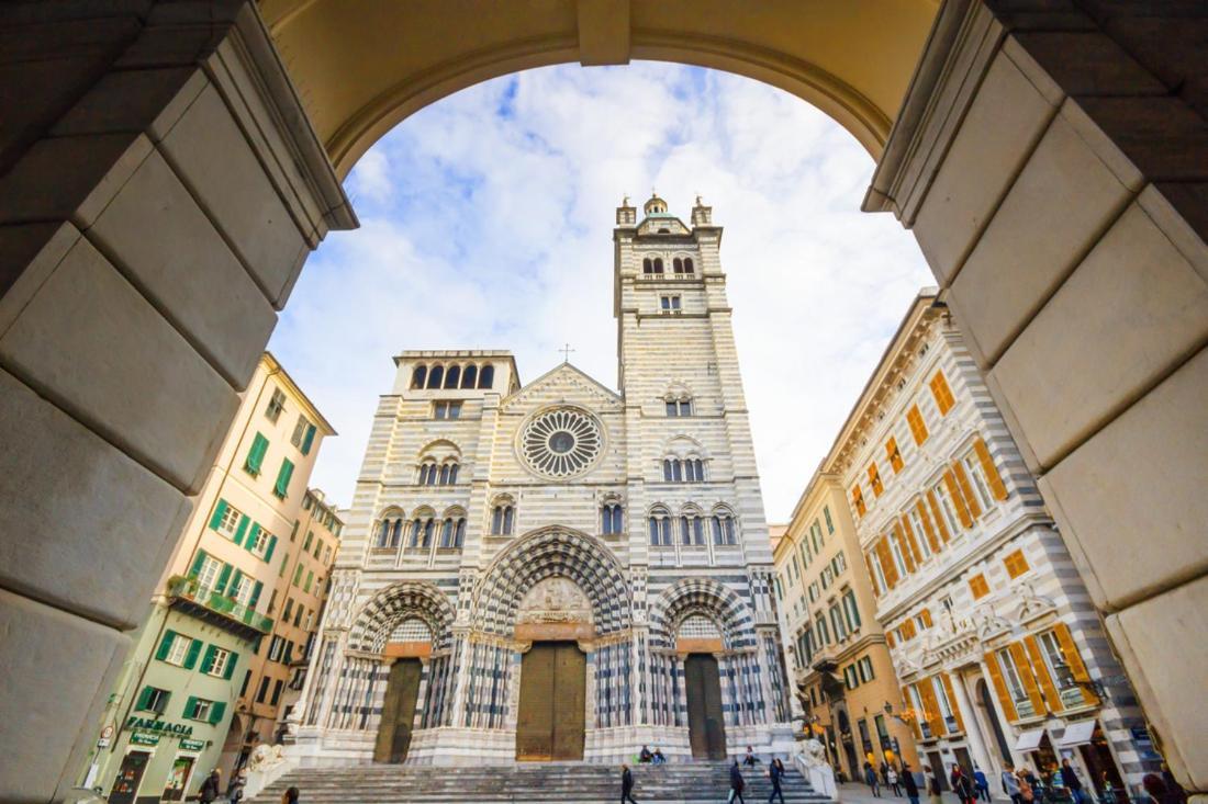 La Perla Bianca Appartement Genua Buitenkant foto