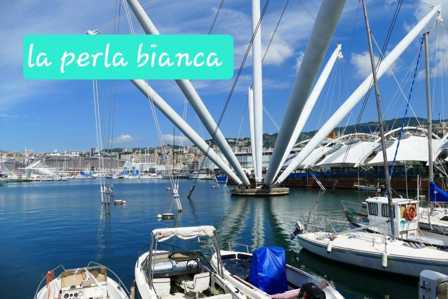 La Perla Bianca Appartement Genua Buitenkant foto