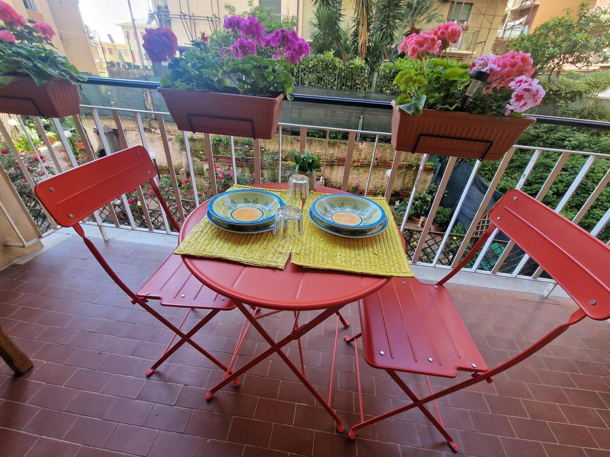 La Perla Bianca Appartement Genua Buitenkant foto